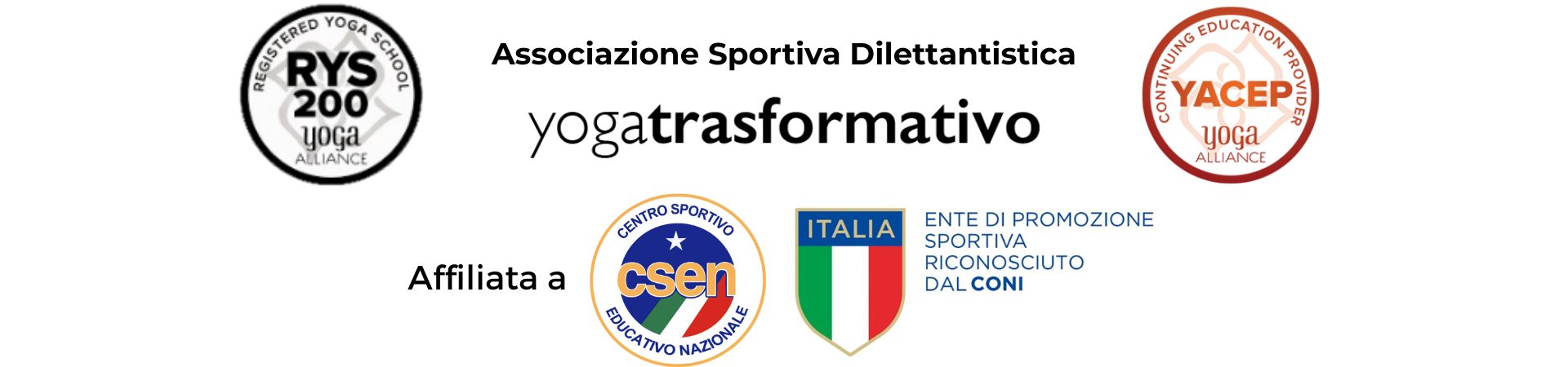 Corso insegnanti Yoga riconosciuto coni e yoga alliance